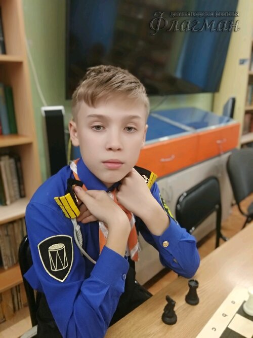 Занятиях в детском клубе «Флагман»